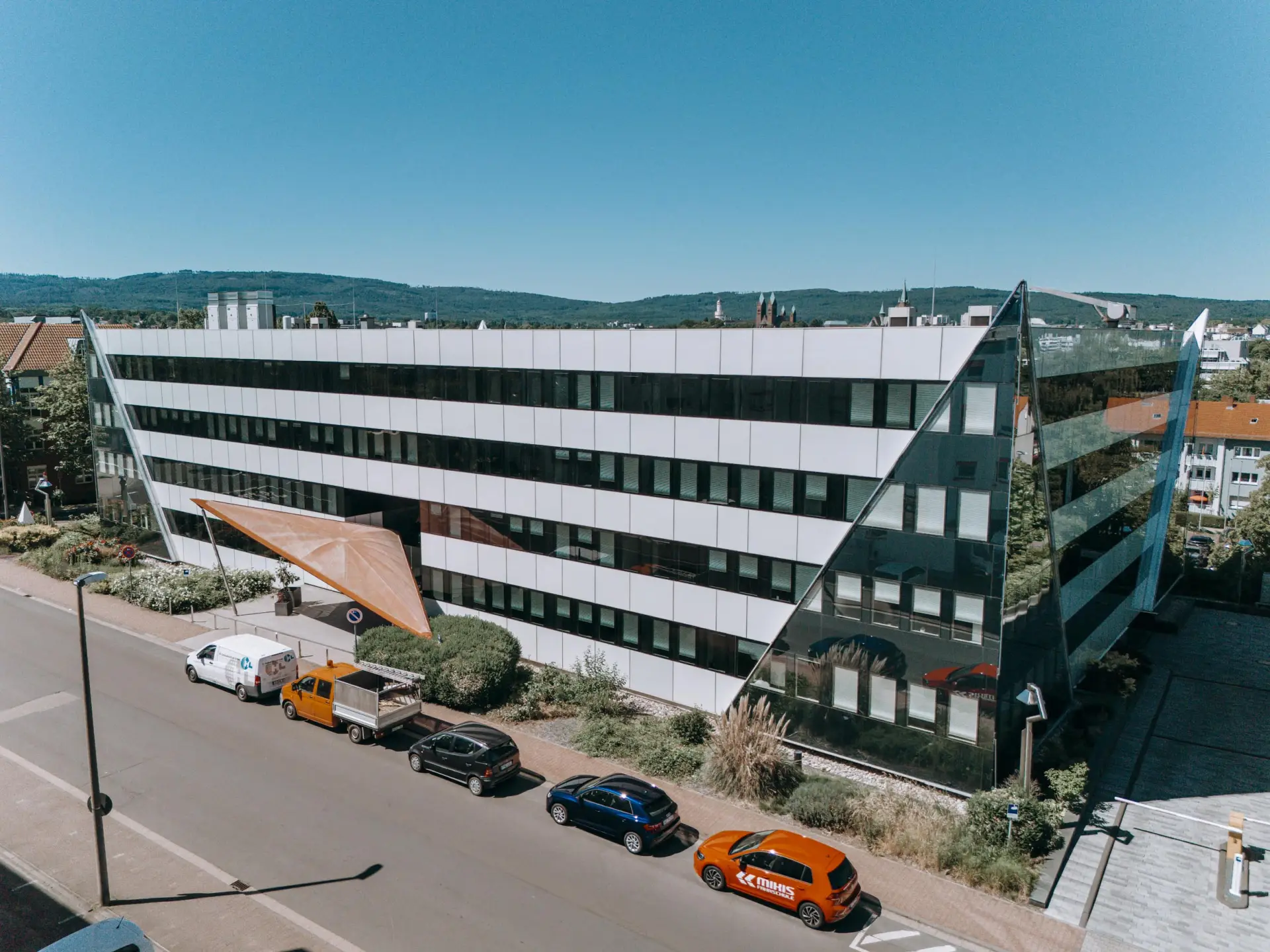 TempSecure office building in Bad Homburg