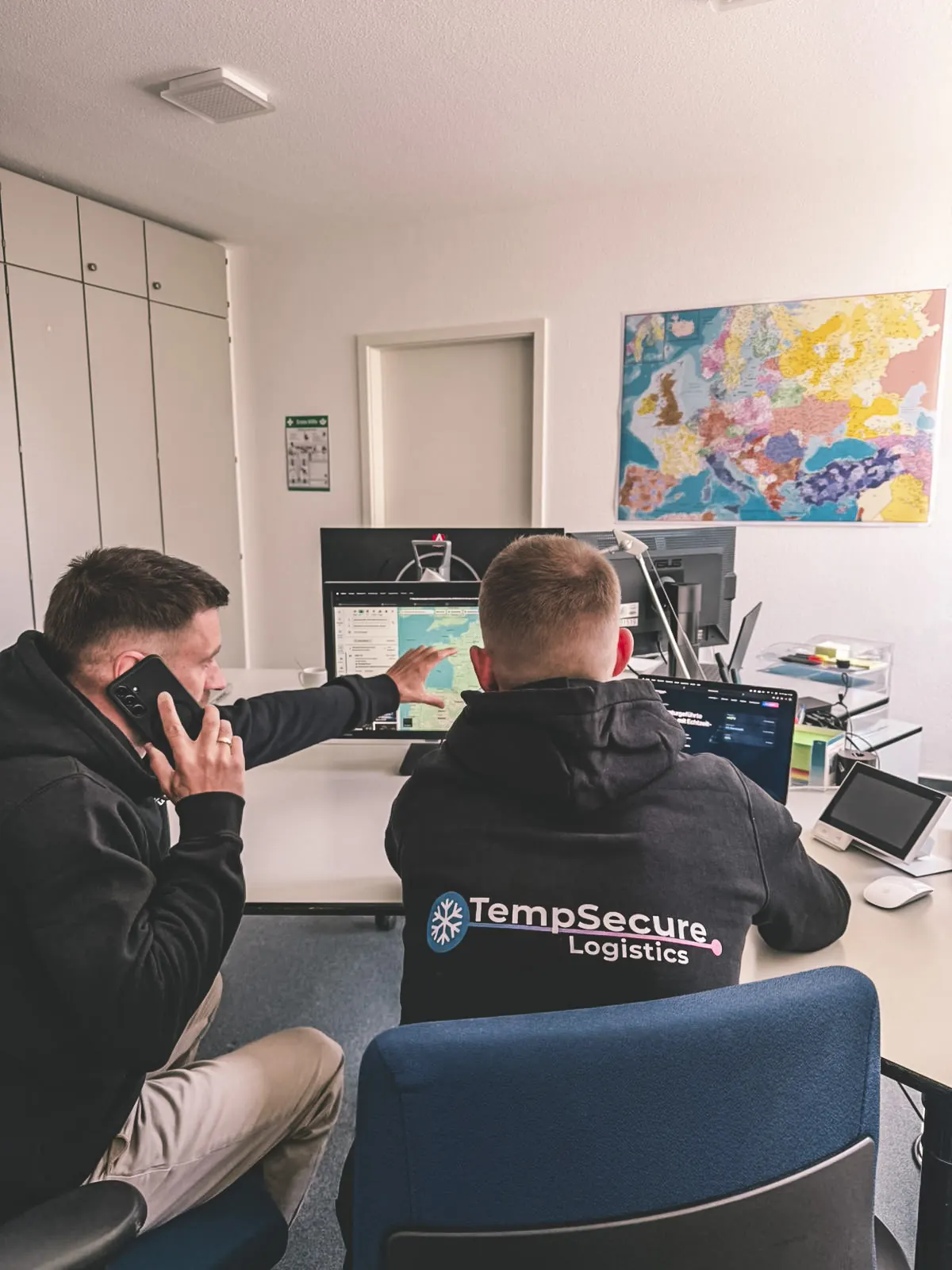 TempSecure Disposition mit Echtzeit-Temperaturüberwachung